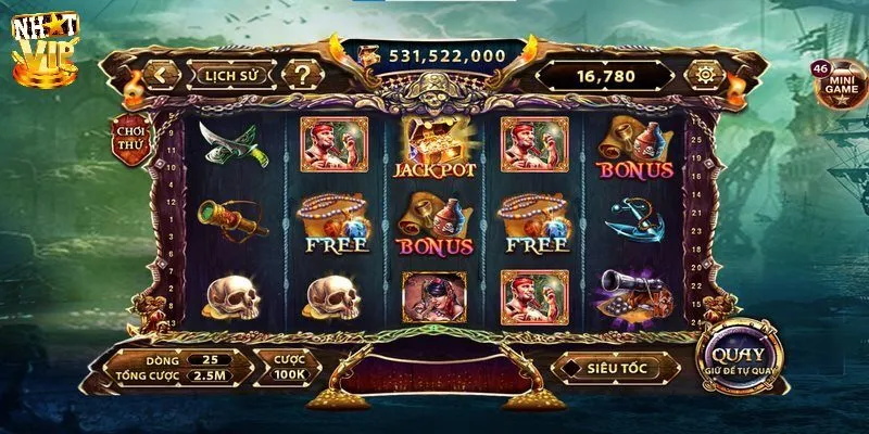 Luật chơi nổ hũ Pirate King