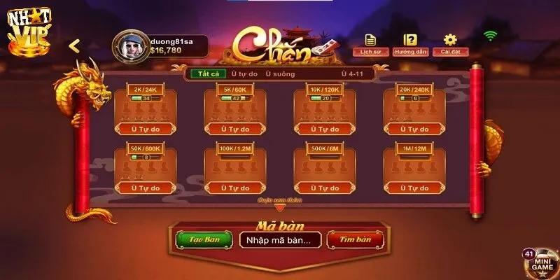 Giới thiệu tổng quan thông tin về game Chắn online