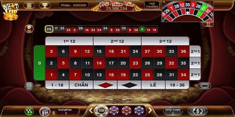 Mẹo chơi game Roulette 3D hay cho tân binh