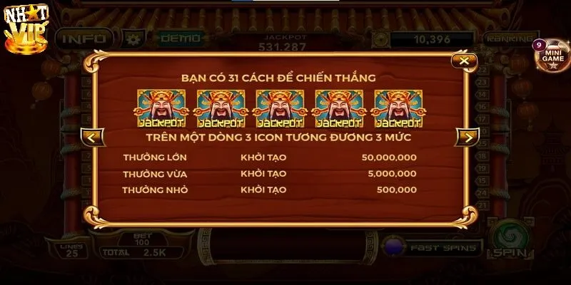 Luật chơi Nổ hũ Thần Tài cơ bản người mới cần biết