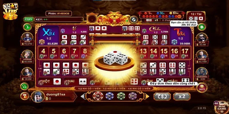 Lưu ý khi chơi sicbo tài phú