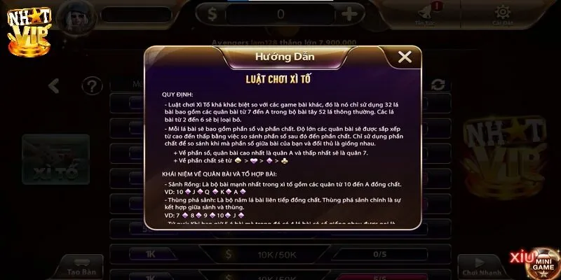 Cách ván bài Xì Tố diễn ra