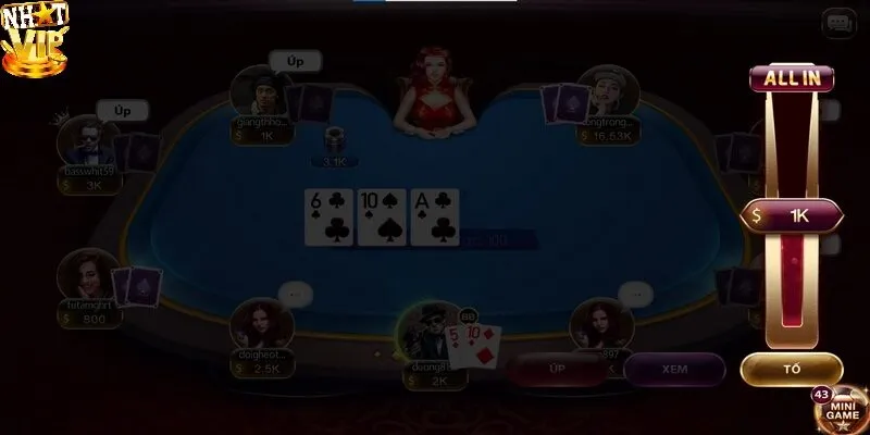 Chi tiết cách chơi Poker tại Nhatvip người mới cần biết