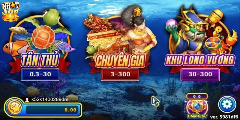 Trang bị trong bắn cá đổi thưởng Long Vương