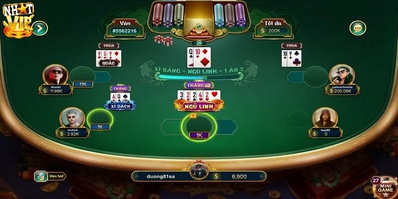 Chiến thuật chơi xì dách hoàng gia bất bại