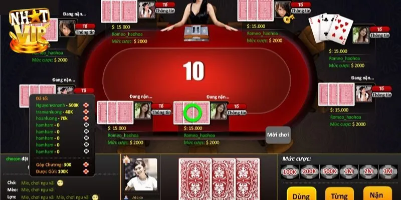 Khám Phá Sức Hút Game Bài Online Tại Nhà Cái Nhatvip