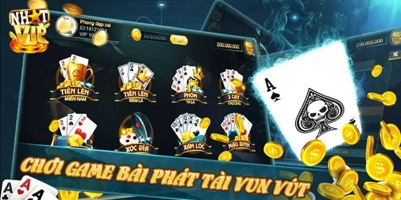 Top 4 Game Đánh Bài Online Đổi Tiền Mặt Nhatvip Được Săn Đón
