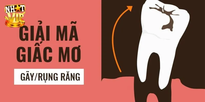 Con số may mắn của mơ thấy răng rụng
