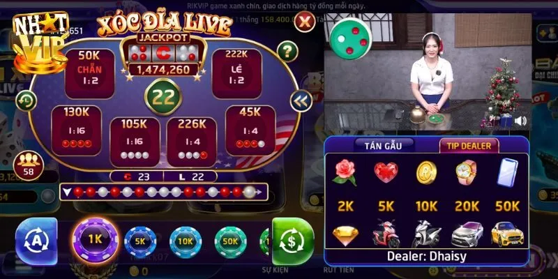 Lý do xóc đĩa livestream thu hút bet thủ