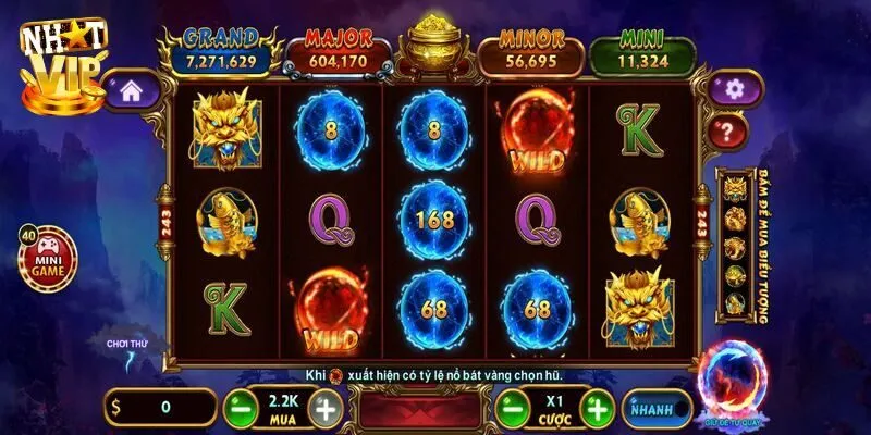 Tính năng mới đặc sắc trong nohu Kho Báu Tứ Linh